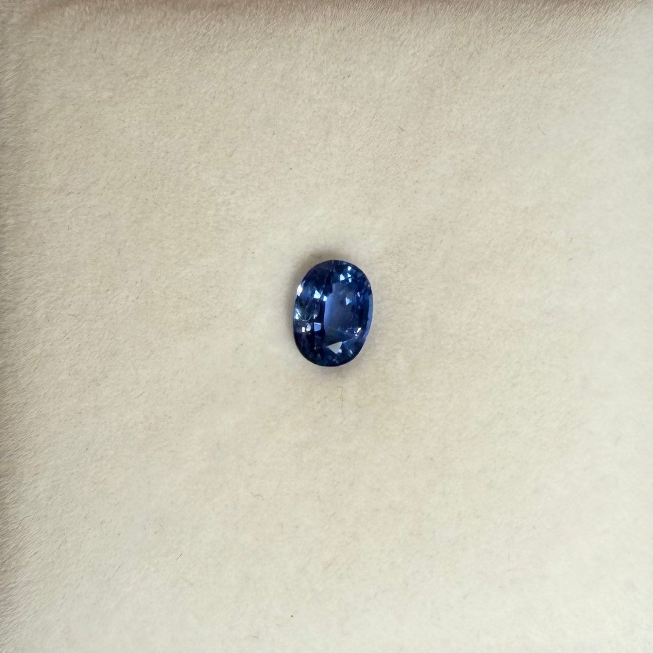 1.13ct Blue Oval Sapphire