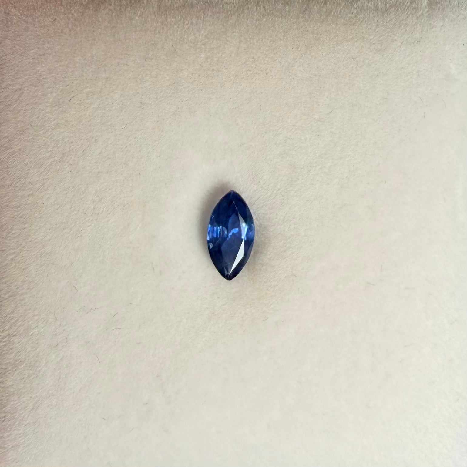 0.9ct Blue Marquise Sapphire
