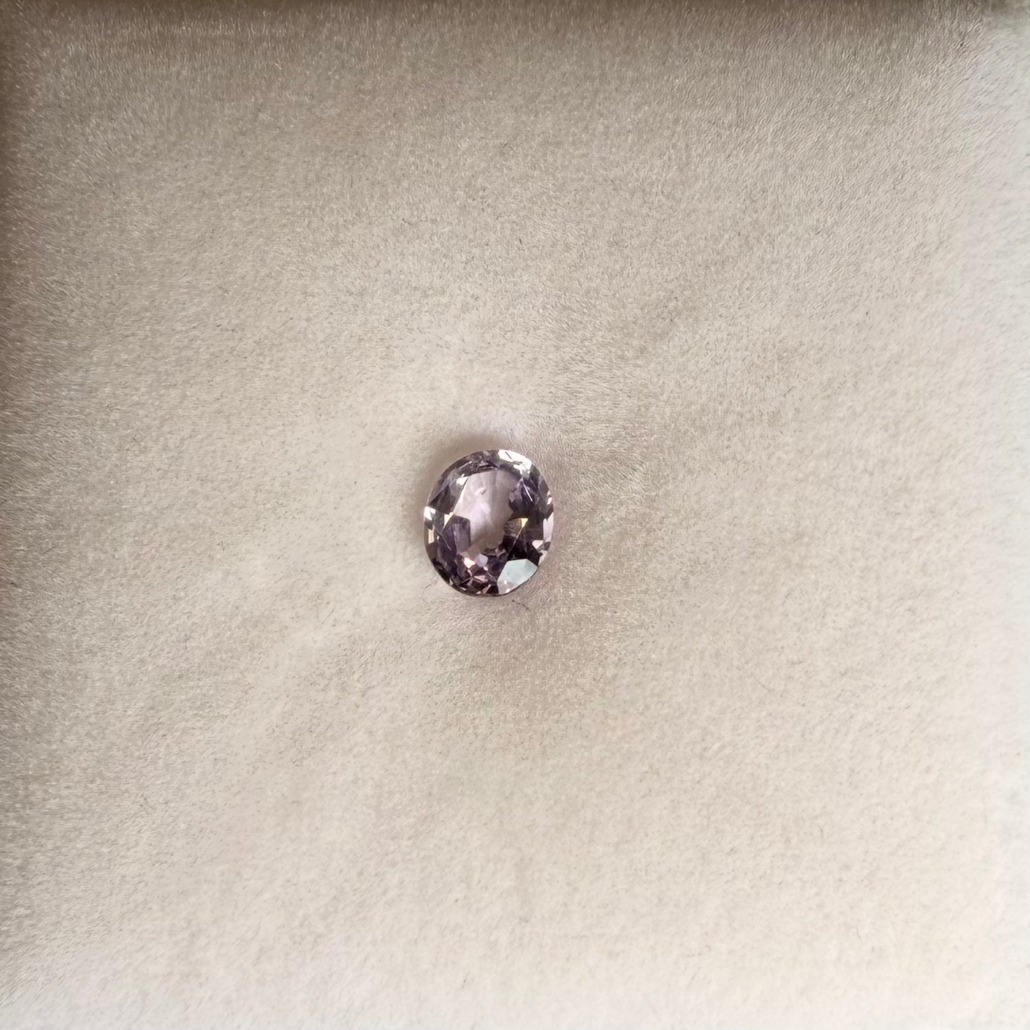 0.79ct Orangey Pink Pear Padparadscha Sapphire