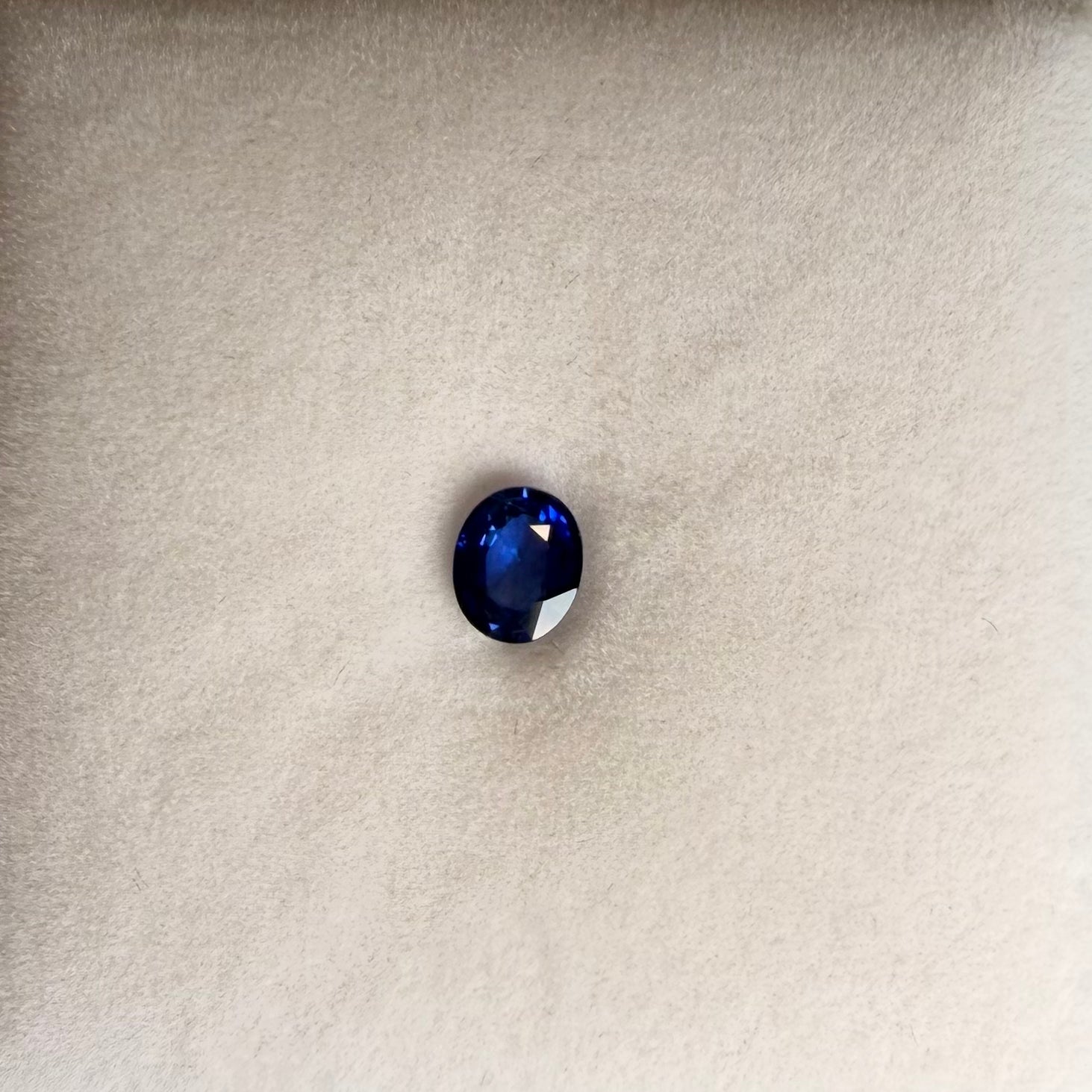 0.9ct Blue Rectangle Sapphire