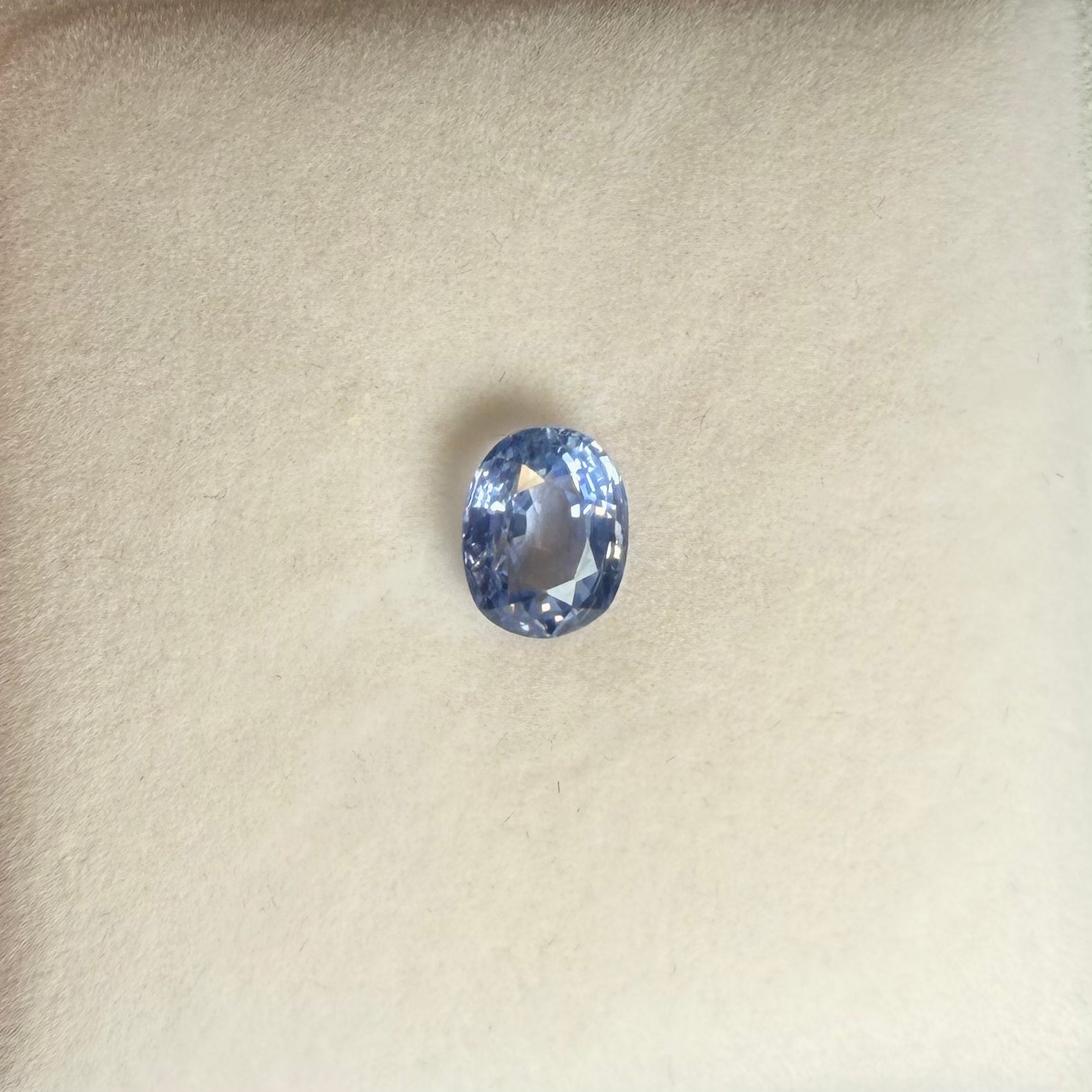 2.45ct Blue Oval Sapphire