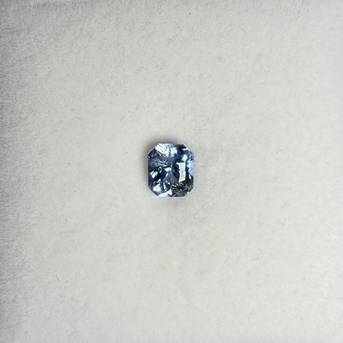 1.33ct Blue Octagon Sapphire