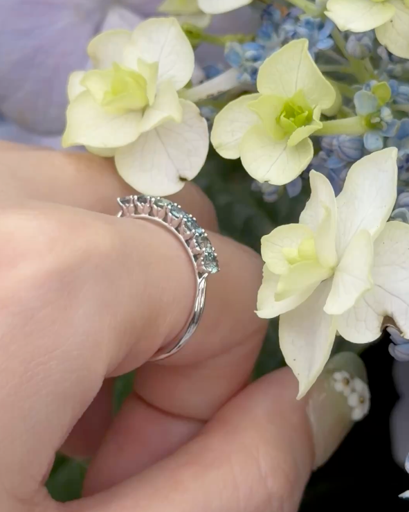 Tulip Eternity Ring
