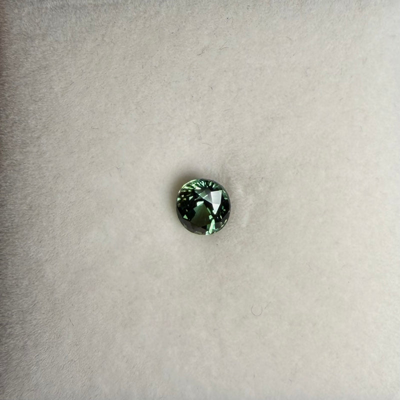 1.28ct Green Blue Oval Sapphire