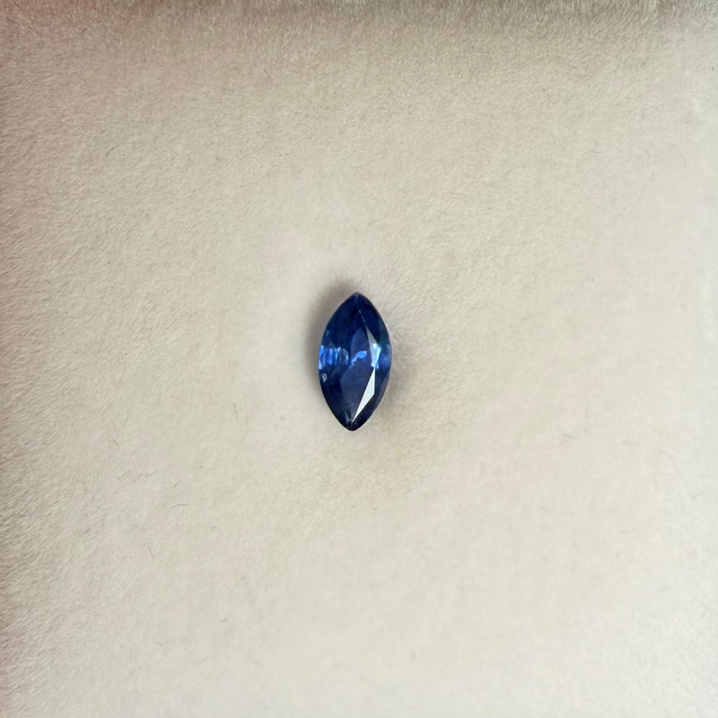 0.9ct Blue Marquise Sapphire