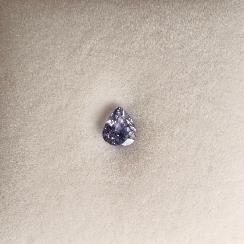 0.9ct Lilac Pear Sapphire
