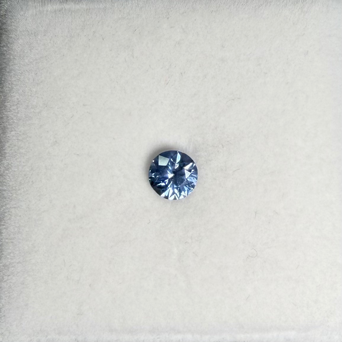 1.11ct Blue Round Sapphire
