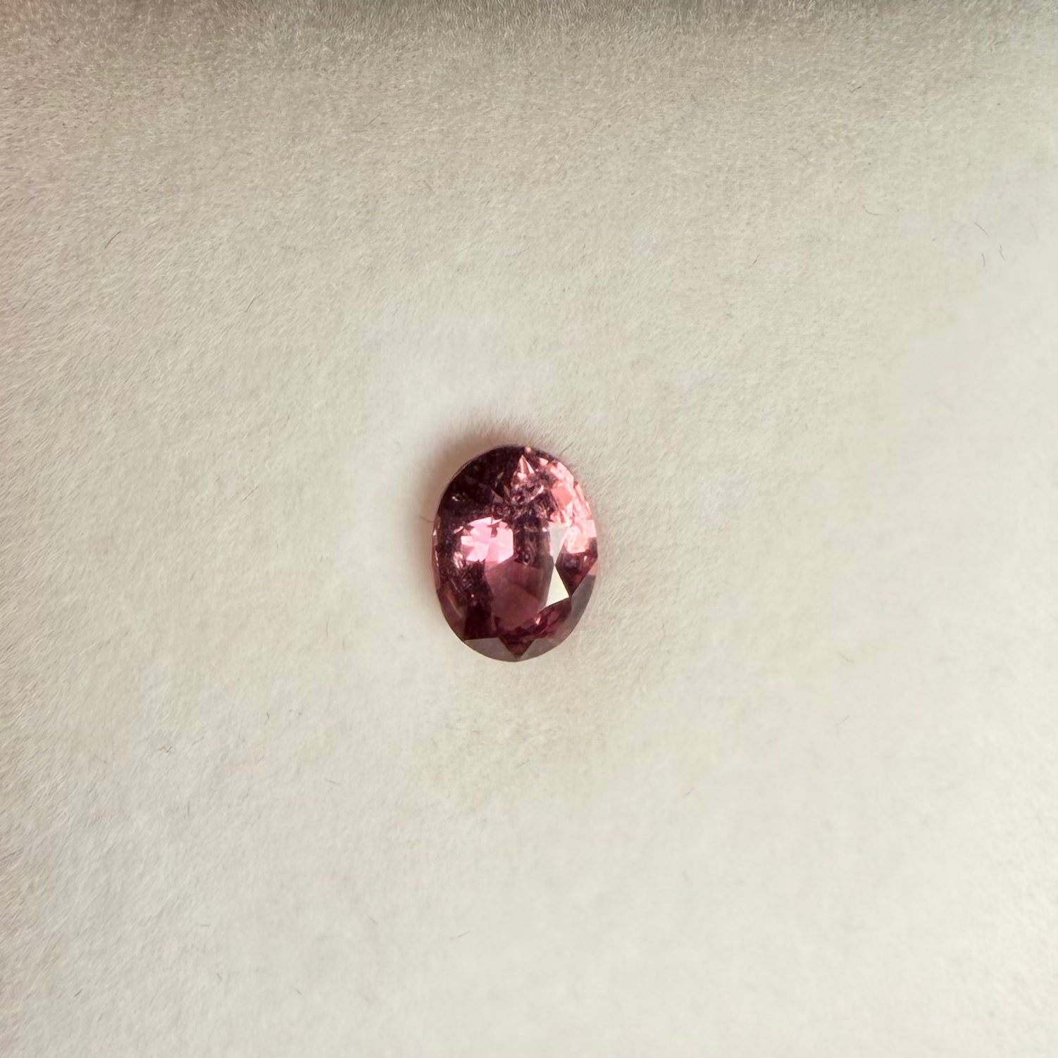 1.59ct Pink Oval Padparadscha Sapphire