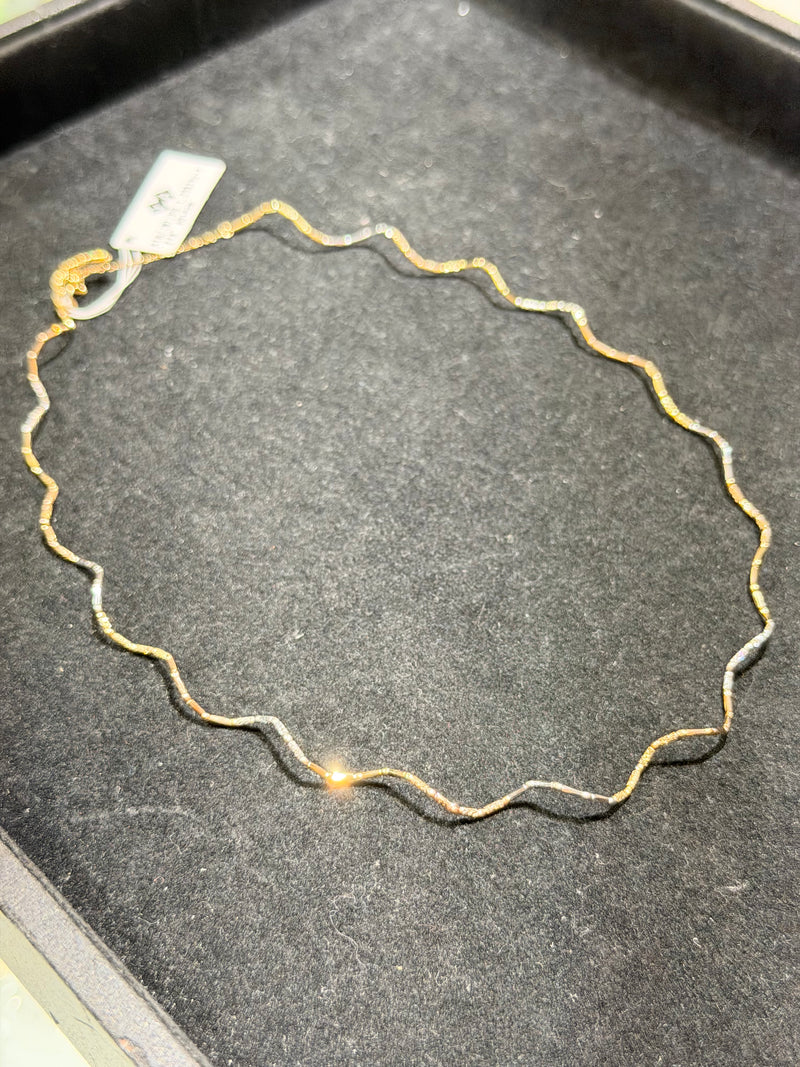 Wave Choker Necklace