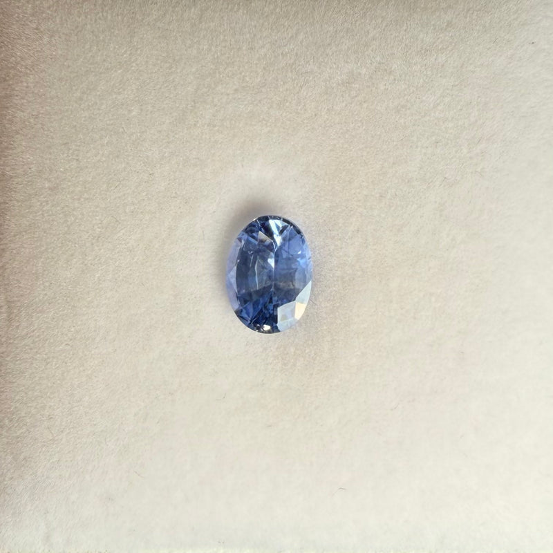 2.05ct Light Blue Oval Sapphire