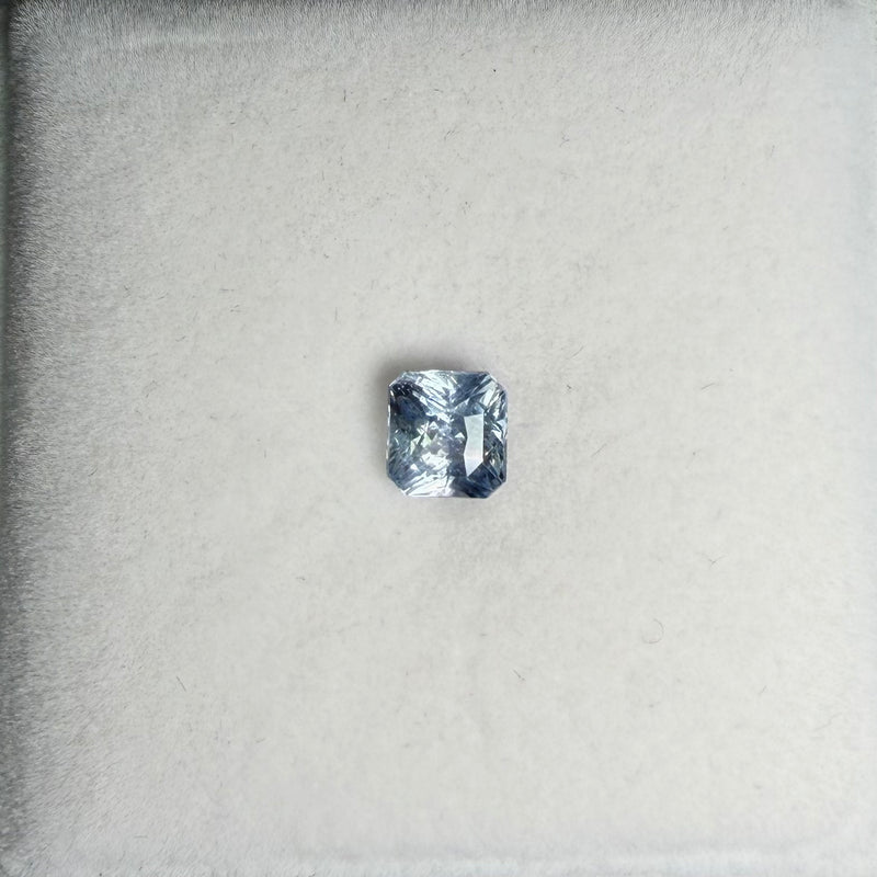 2.03ct Blue Octagon Sapphire