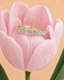 Tulip Eternity Ring