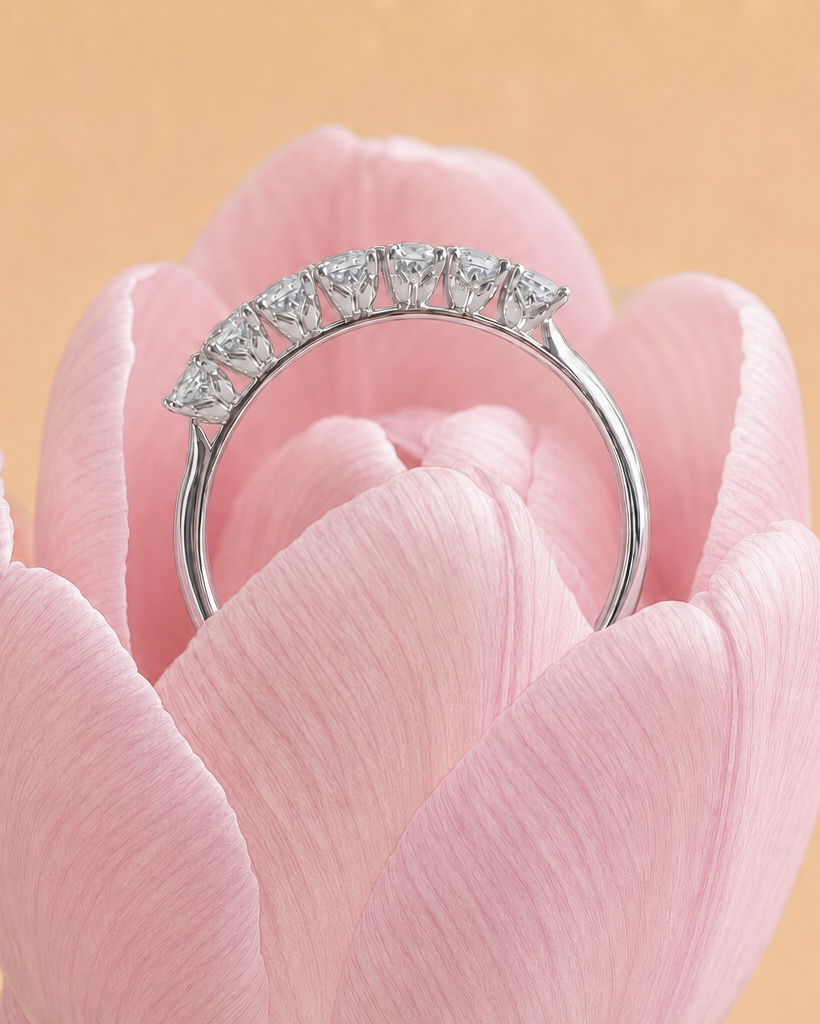 Tulip Eternity Ring
